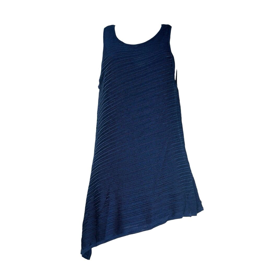 White House Black Market Double Layer Blue SL Double Layer Dressy Tank Top S